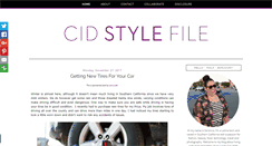 Desktop Screenshot of cidstylefile.com
